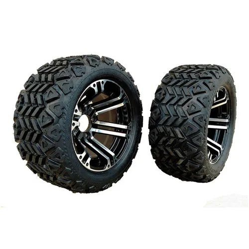 12" Alloy wheel with tire for Golf Cart 20x10.00-12