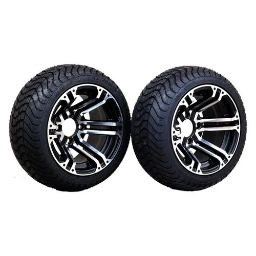 12" Alloy wheel with tire for Golf Cart 215/35-12