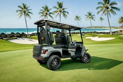 KleverDiamond-4L Solar — Ultra-Luxury AWD 4-Seat Electric Golf Cart with 280 W Solar Roof thumbnail 9