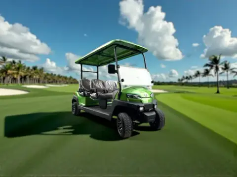 KleverEco-4L: Budget 4-Seat Electric Cart (LiFePO4, All-Forward) thumbnail 1