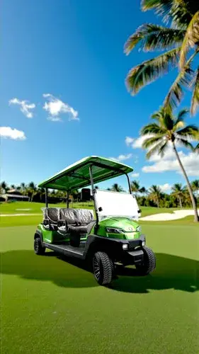 KleverEco-4L: Budget 4-Seat Electric Cart (LiFePO4, All-Forward) thumbnail 2