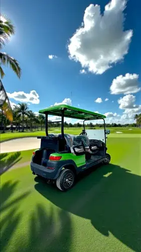 KleverEco-4L: Budget 4-Seat Electric Cart (LiFePO4, All-Forward) thumbnail 6