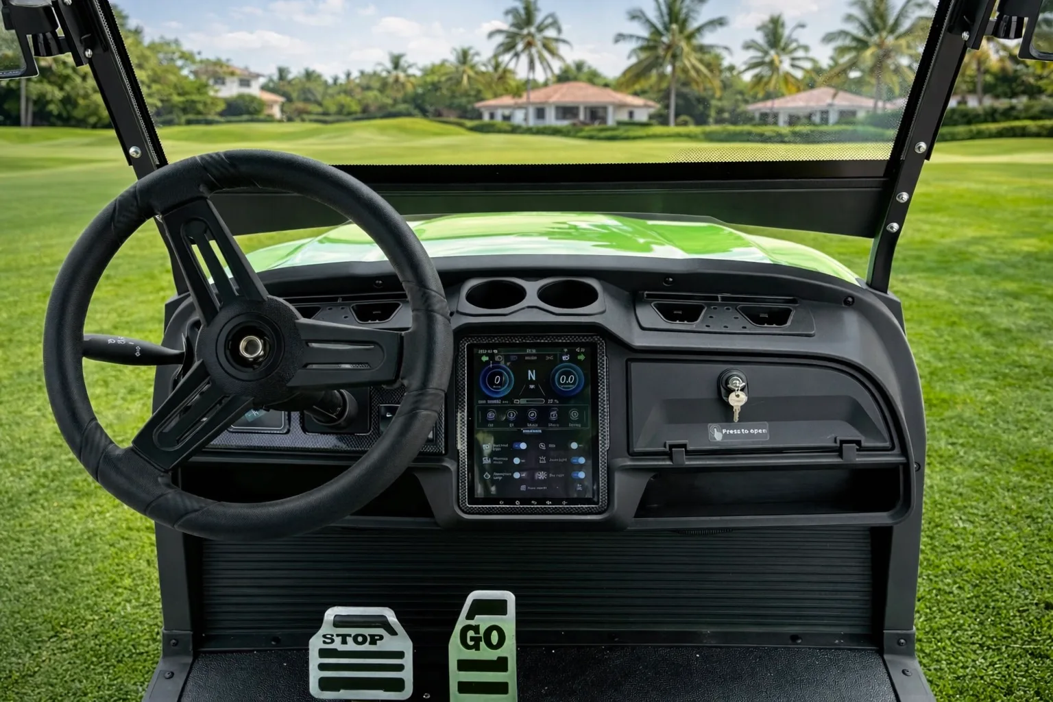 KleverEvo-4: carrito de golf eléctrico no elevado con batería de litio miniatura 2