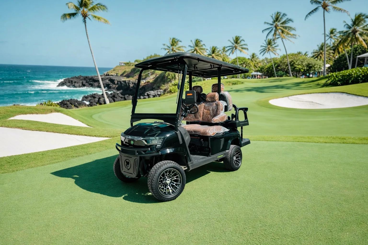 KleverEvo-4: carrito de golf eléctrico no elevado con batería de litio miniatura 3