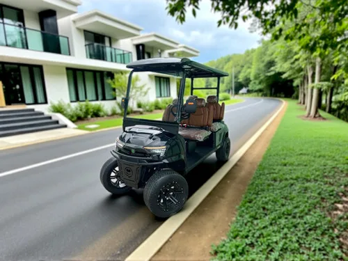 KleverEvo-4L: All-Forward 4-Seat Electric Cart (LiFePO4, Lifted)