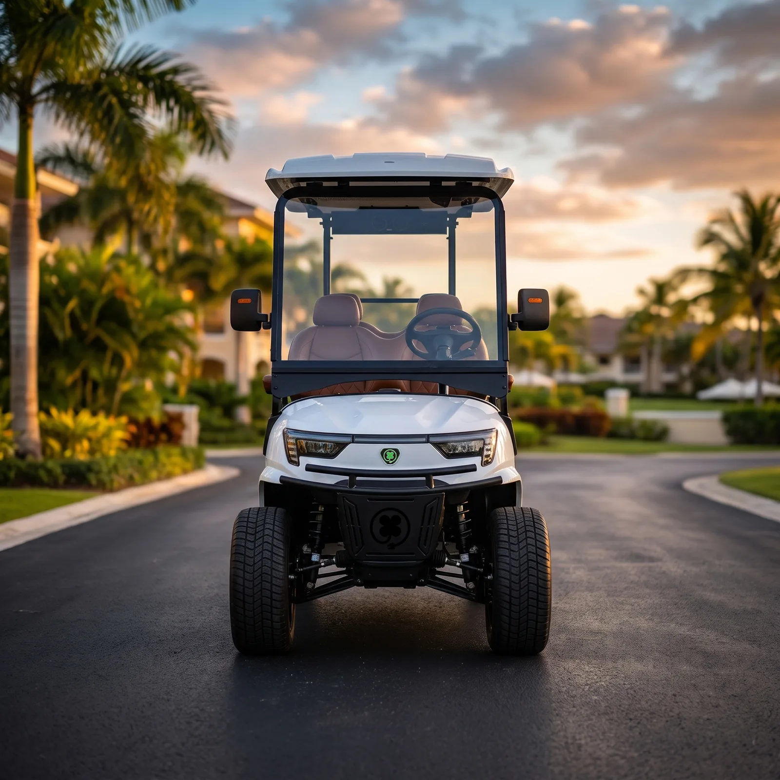 KleverEvo-4L: All-Forward 4-Seat Electric Cart (LiFePO4, Lifted)
