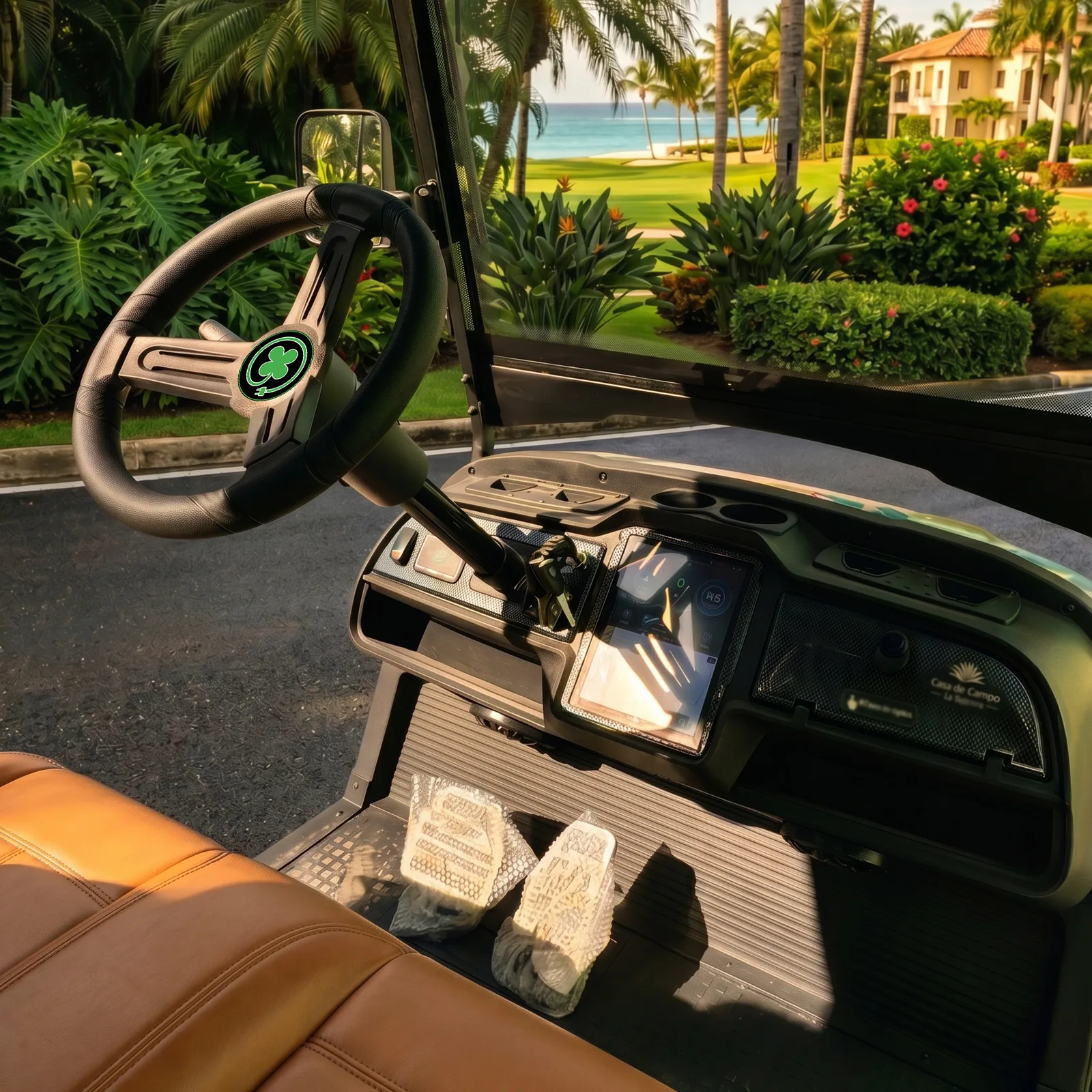 KleverEvo-4L: All-Forward 4-Seat Electric Cart (LiFePO4, Lifted)