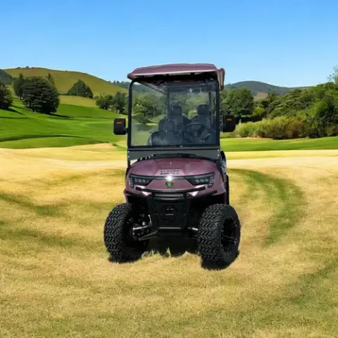KleverEvo-6: carrito de golf eléctrico elevado con batería de litio miniatura 4