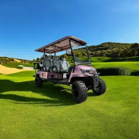 KleverEvo-6: carrito de golf eléctrico elevado con batería de litio miniatura 5