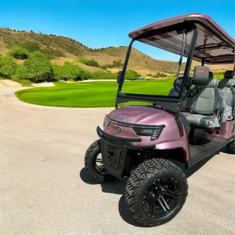 KleverEvo-6: carrito de golf eléctrico elevado con batería de litio miniatura 6