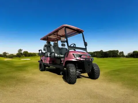 KleverEvo-6: carrito de golf eléctrico elevado con batería de litio miniatura 12