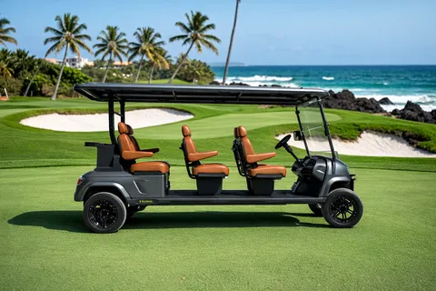 KleverEvo-6L: Lifted 6-Seat Electric Cart (LiFePO4, Power Steering) thumbnail 7