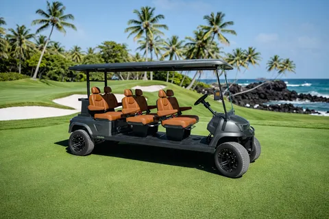 KleverEvo-6L: Lifted 6-Seat Electric Cart (LiFePO4, Power Steering) thumbnail 8