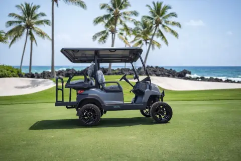 Carro de golf eléctrico elevado con batería de litio KleverOro-4