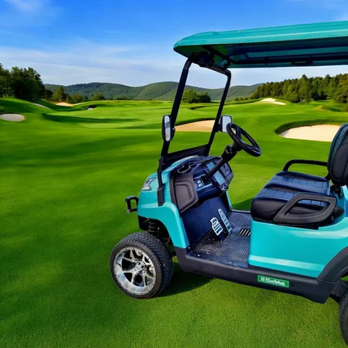 Carro de golf eléctrico elevado con batería de litio KleverOro-4 miniatura 3