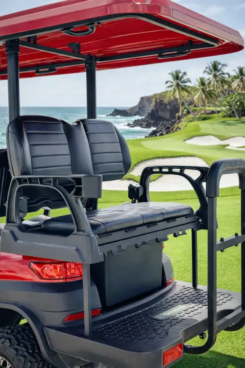 Carro de golf eléctrico elevado con batería de litio KleverOro-4 miniatura 5
