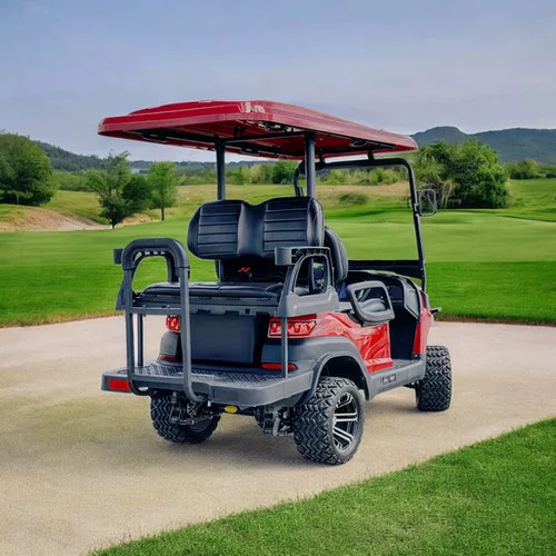 Carro de golf eléctrico elevado con batería de litio KleverOro-4 miniatura 7