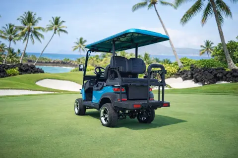 Carro de golf eléctrico elevado con batería de litio KleverOro-4 miniatura 10