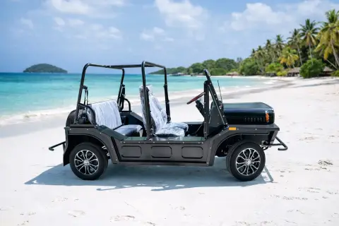 KleverPlaya: Buggy EV eléctrico estilo playa (4 asientos) miniatura 7