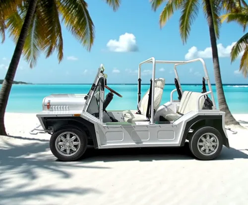 KleverPlaya: Buggy EV eléctrico estilo playa (4 asientos) miniatura 8
